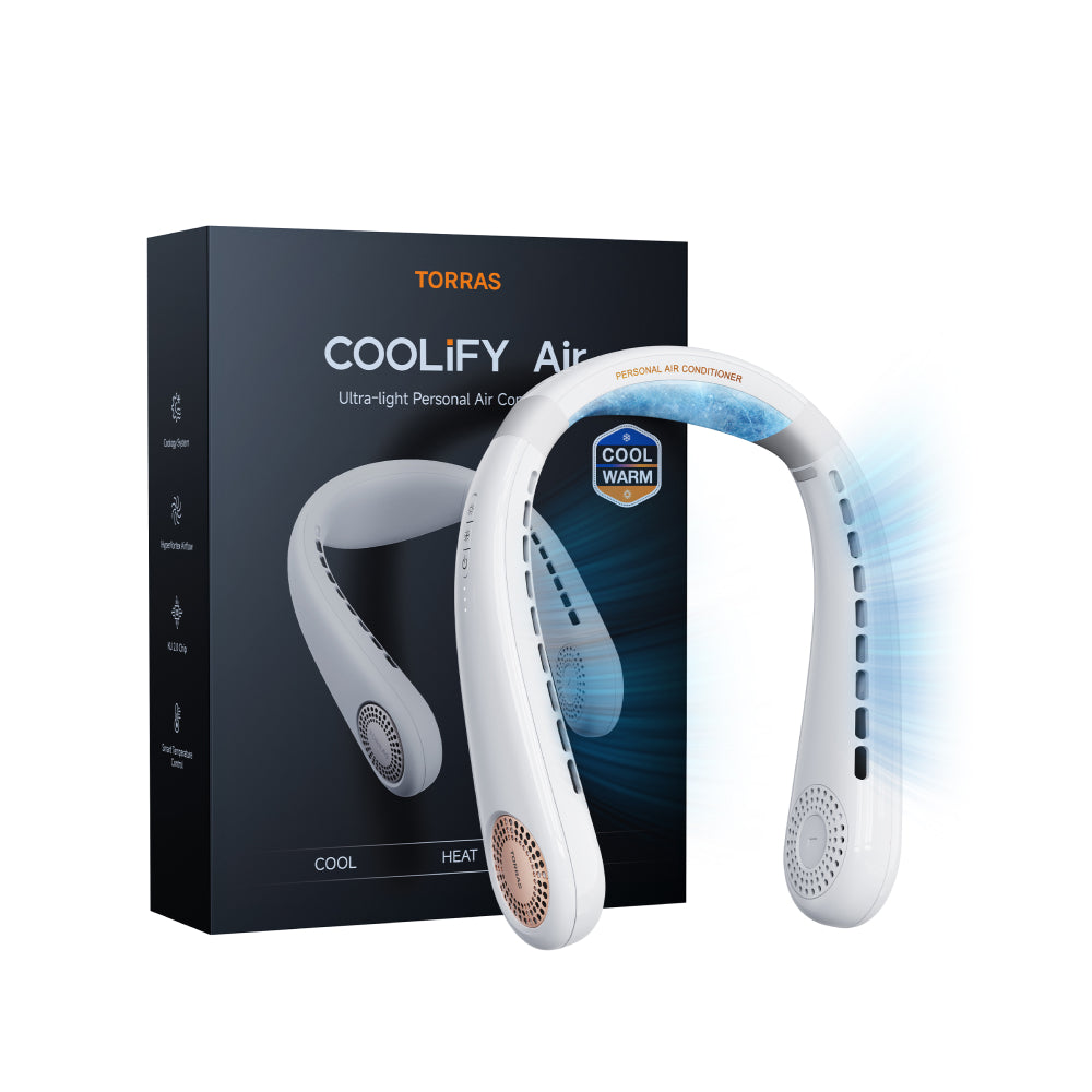 COOLiFY Air AI 智慧頸掛冷暖空調風扇
