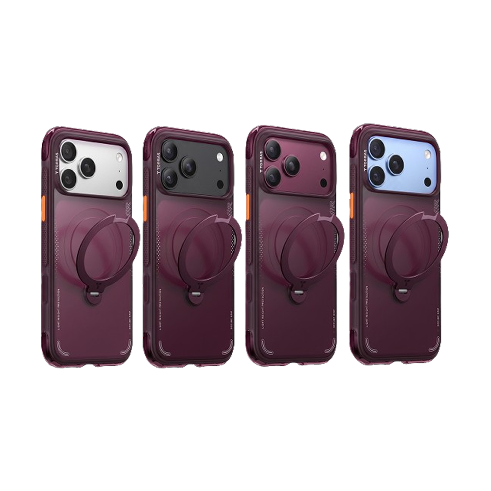 Ostand Q3 Air 經典防摔氣囊四象限 旋轉支架手機殼 iPhone 18 Pro 系列