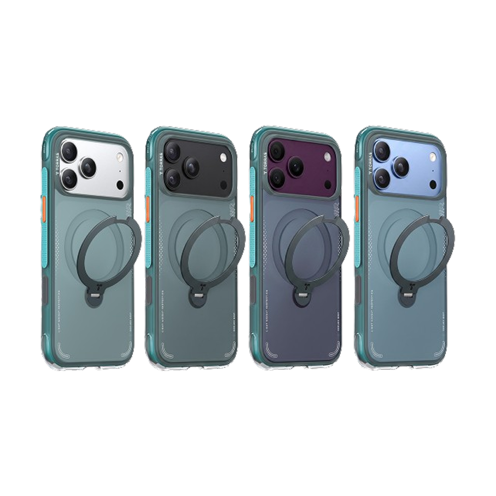 Ostand Q3 Air 經典防摔氣囊四象限 旋轉支架手機殼 iPhone 18 Pro 系列