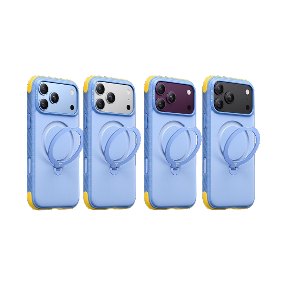 Ostand Q3 Rugg 撞色四象限 旋轉支架手機殼 iPhone 18 Pro 系列
