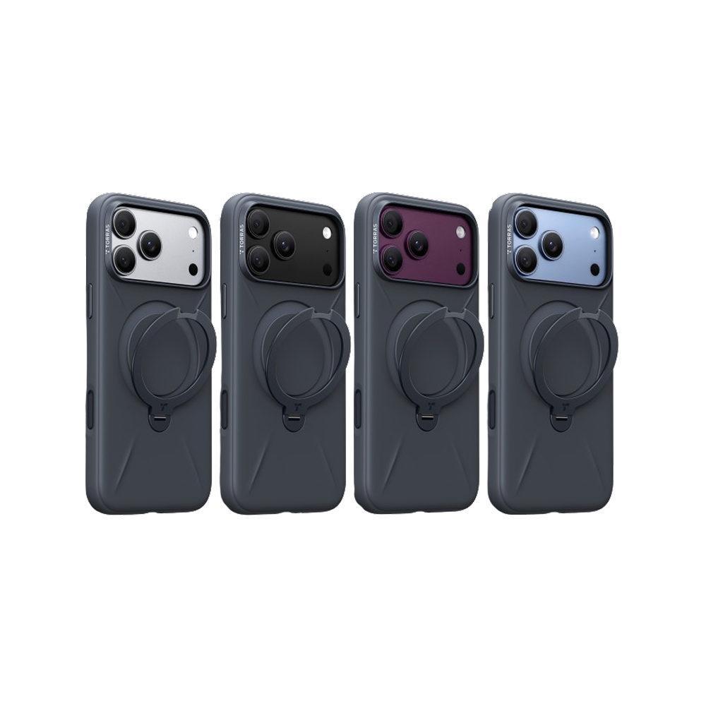 Ostand Q3 Silicone 液態矽膠四象限 旋轉支架手機殼 iPhone 18 Pro系列