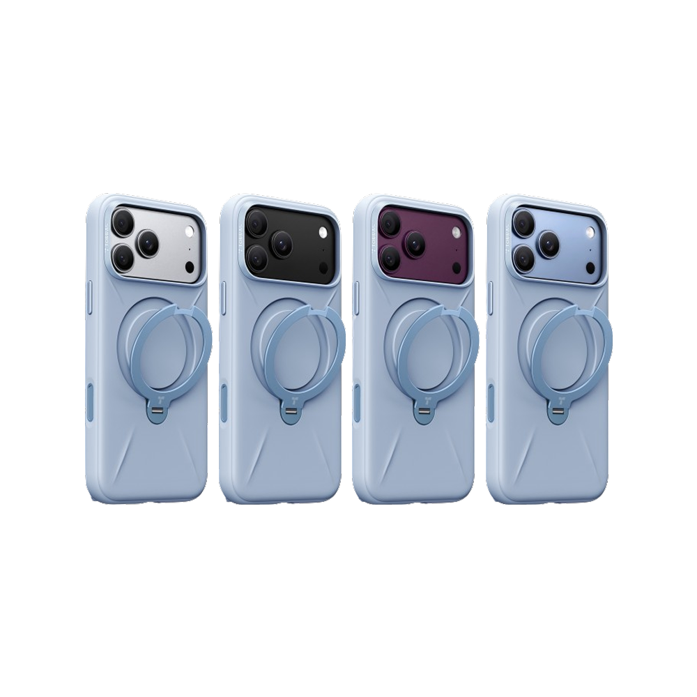 Ostand Q3 Silicone 液態矽膠四象限 旋轉支架手機殼 iPhone 18 Pro系列