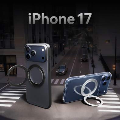 Ostand R Fitness Magnetic 相機按鍵旋轉支架防摔手機殼 iPhone 17系列