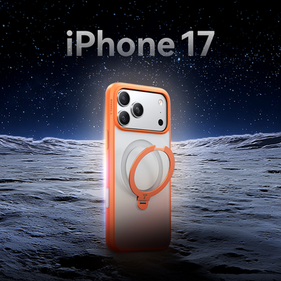 Ostand Spin Magnetic 相機按鍵旋轉支架防摔手機殼 iPhone 17系列