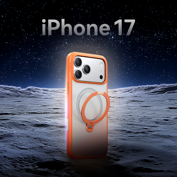 Ostand Spin Magnetic 相機按鍵旋轉支架防摔手機殼 iPhone 17系列