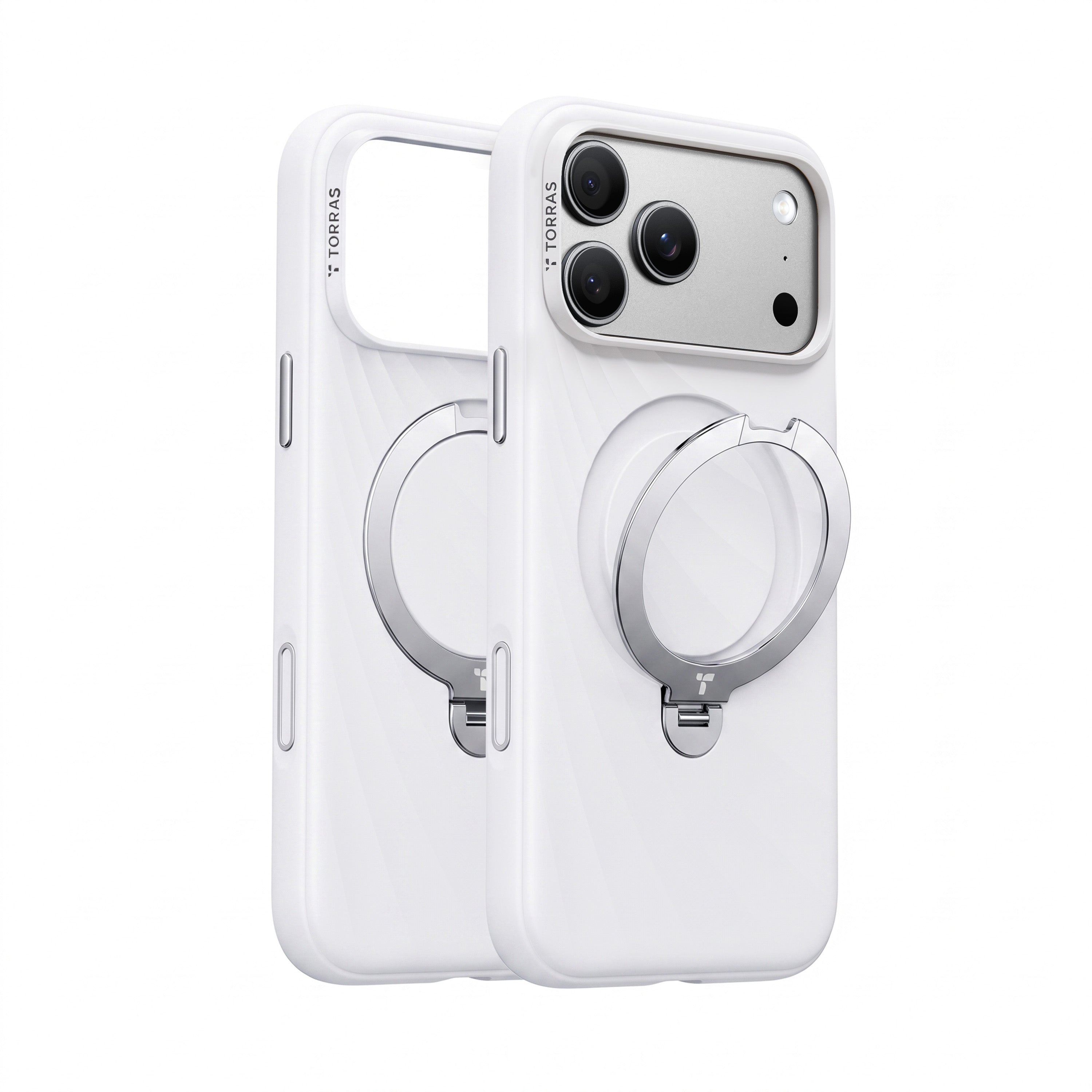 Ostand Q3 Wind 風紋矽膠四象限 旋轉支架手機殼 iPhone 18 Pro系列