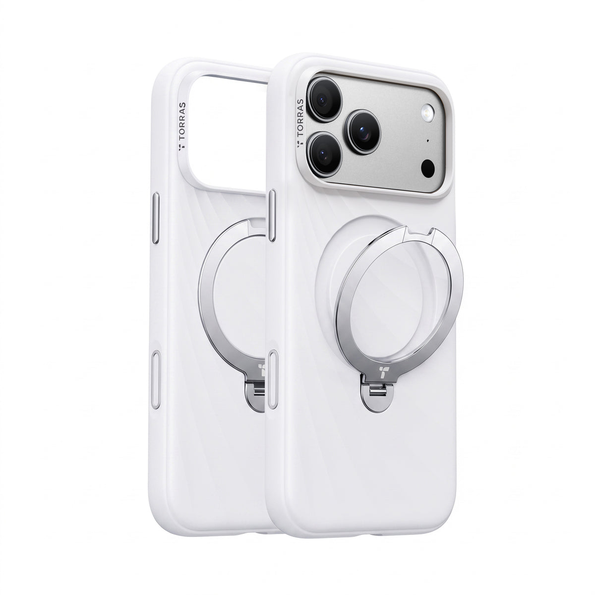 Ostand Q3 Wind 風紋矽膠四象限 旋轉支架手機殼 iPhone 18 Pro系列