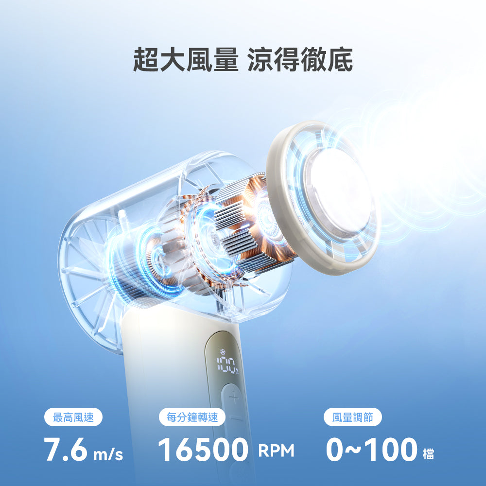 COOLiFY iva GO製冷冰敷高速手持風扇