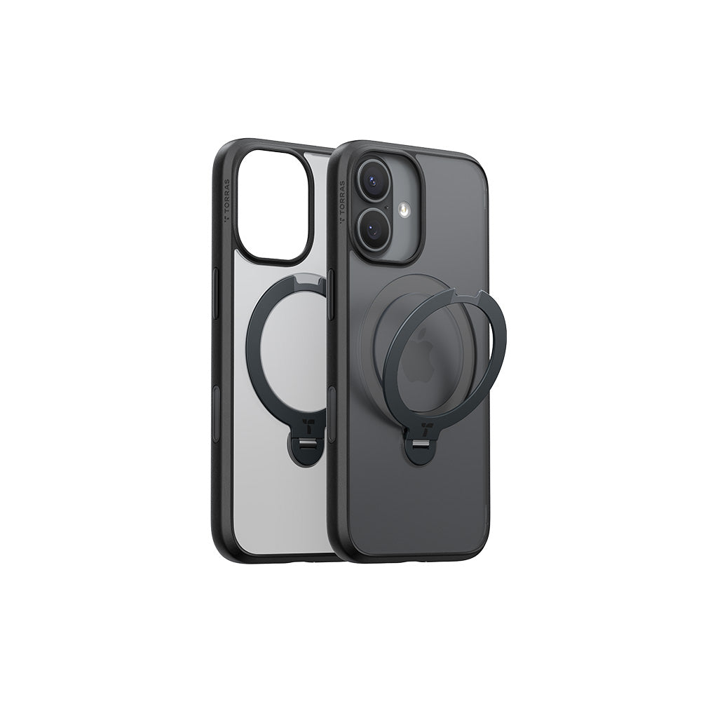 Ostand Spin Magnetic 相機按鍵旋轉支架防摔手機殼 iPhone 17系列
