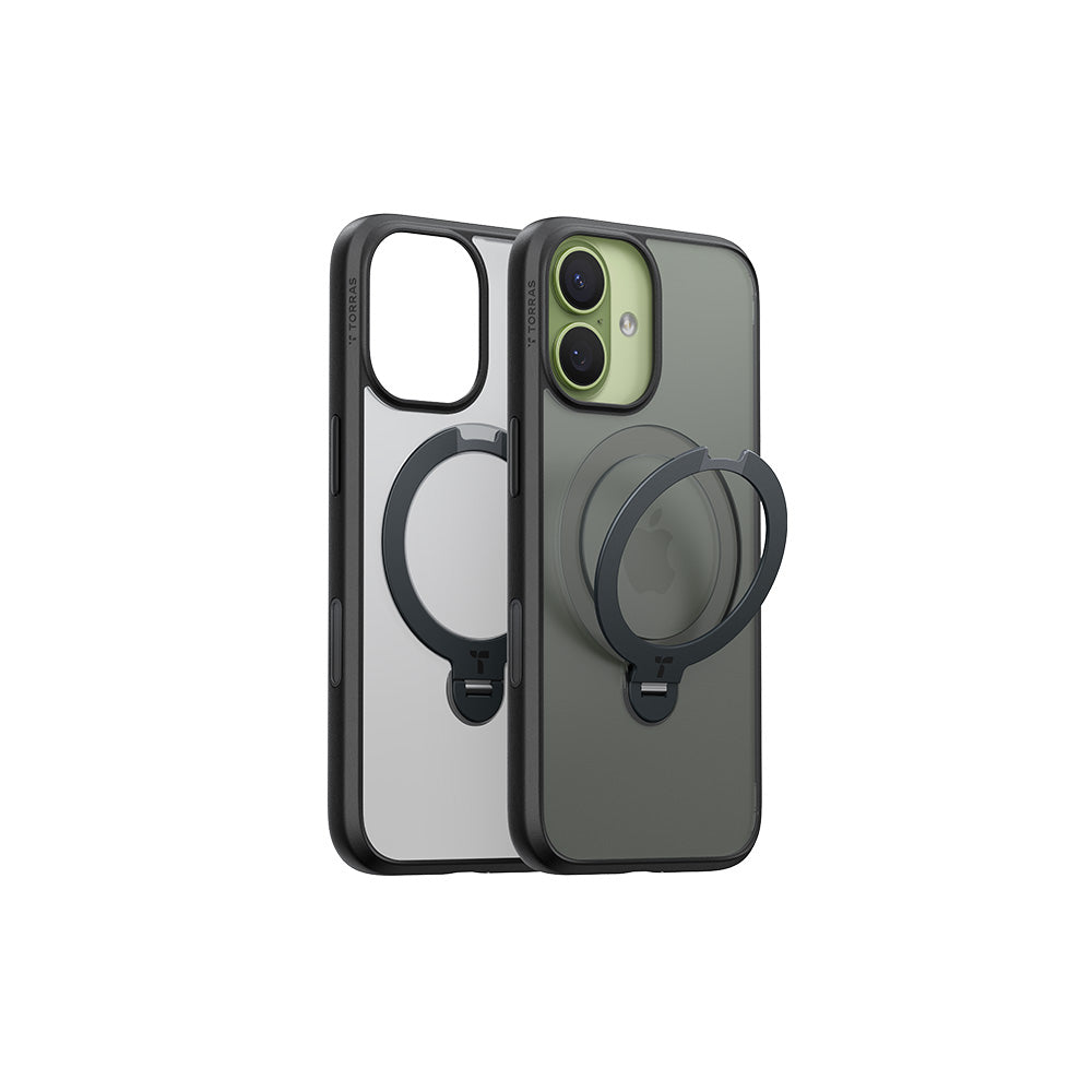 Ostand Spin Magnetic 相機按鍵旋轉支架防摔手機殼 iPhone 17系列