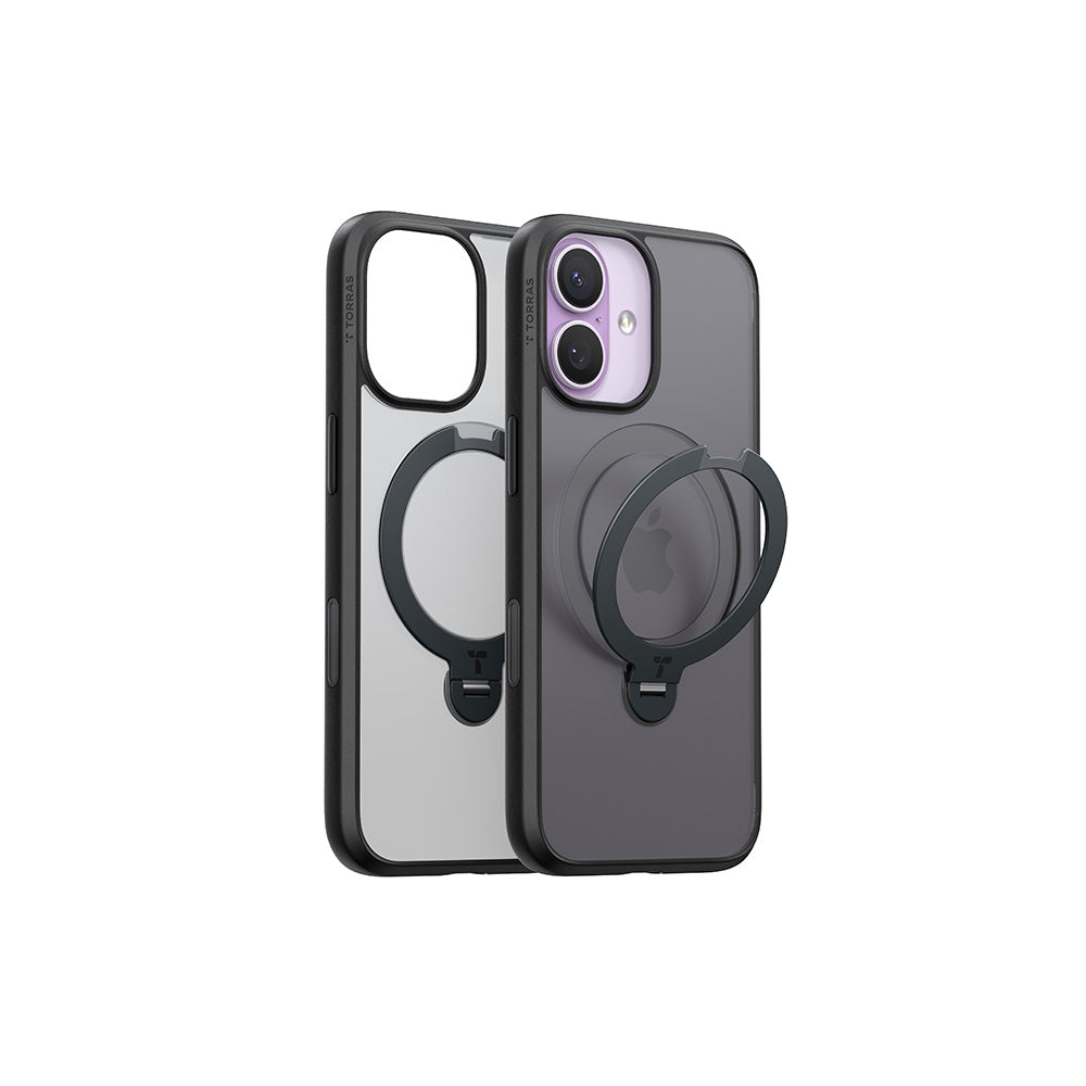 Ostand Spin Magnetic 相機按鍵旋轉支架防摔手機殼 iPhone 17系列