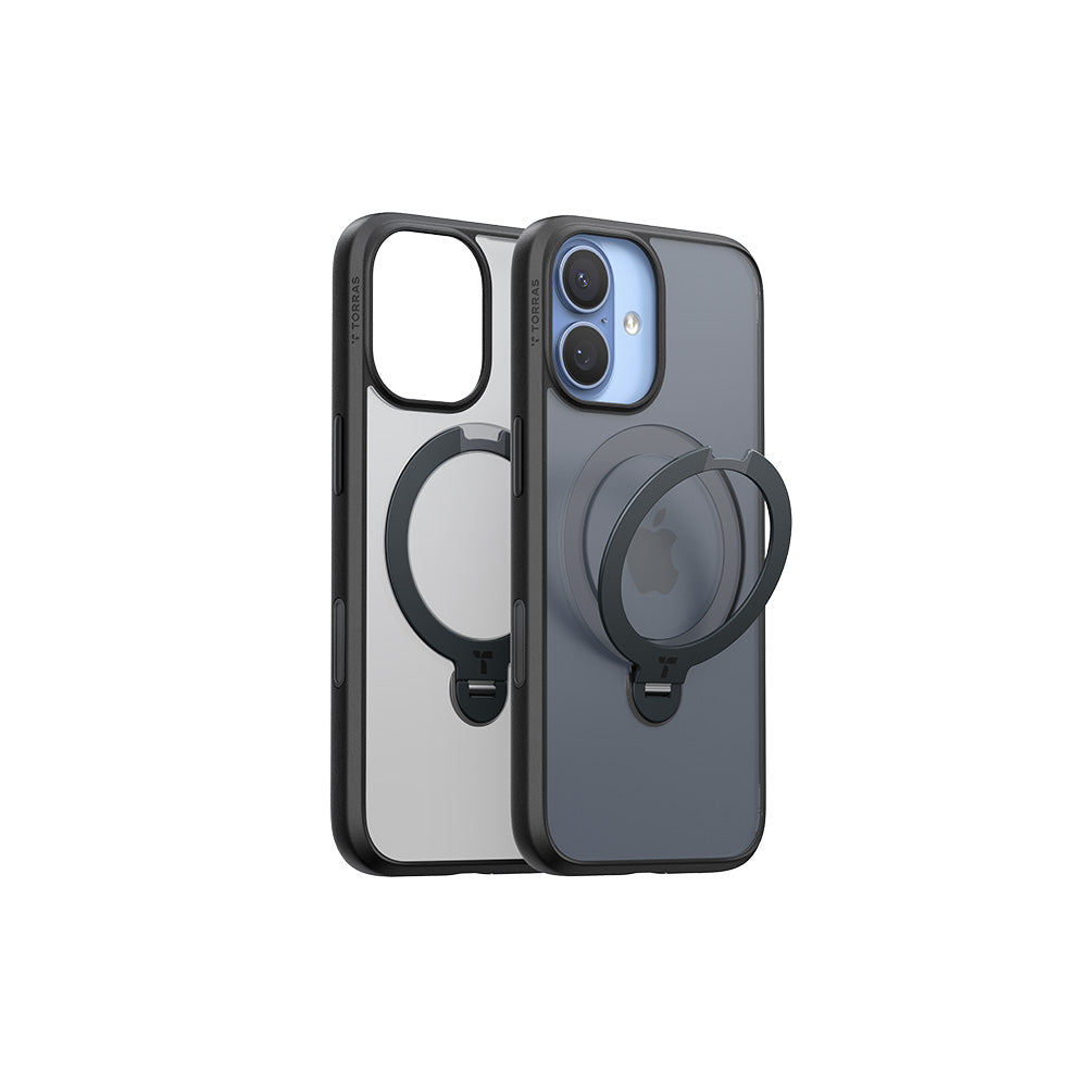 Ostand Spin Magnetic 相機按鍵旋轉支架防摔手機殼 iPhone 17系列