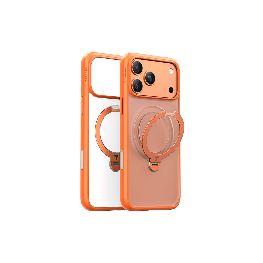 Ostand Spin Magnetic 相機按鍵旋轉支架防摔手機殼 iPhone 17系列