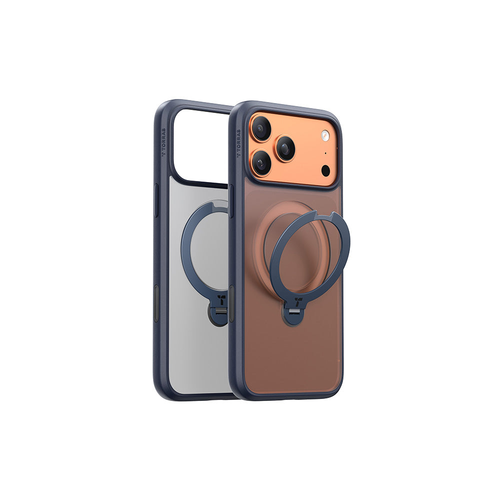 Ostand Spin Magnetic 相機按鍵旋轉支架防摔手機殼 iPhone 17系列