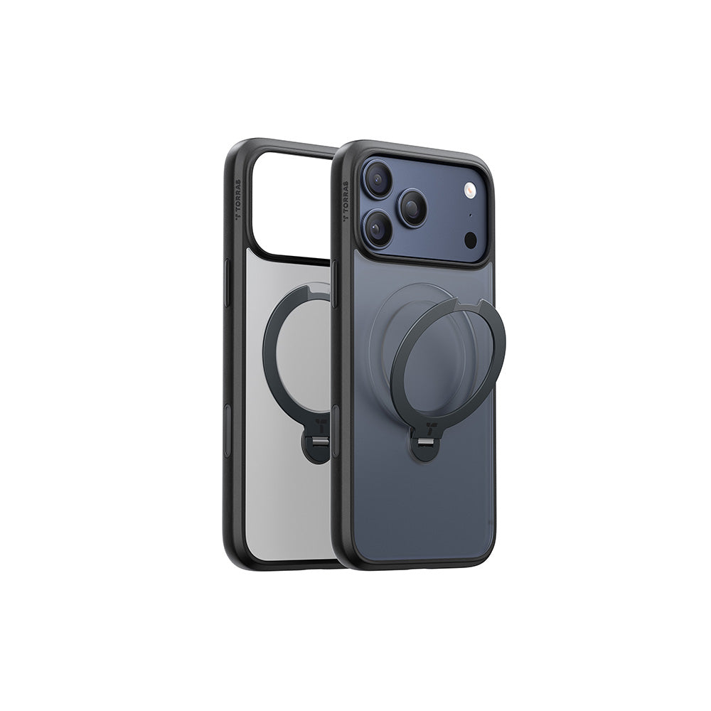 Ostand Spin Magnetic 相機按鍵旋轉支架防摔手機殼 iPhone 17系列