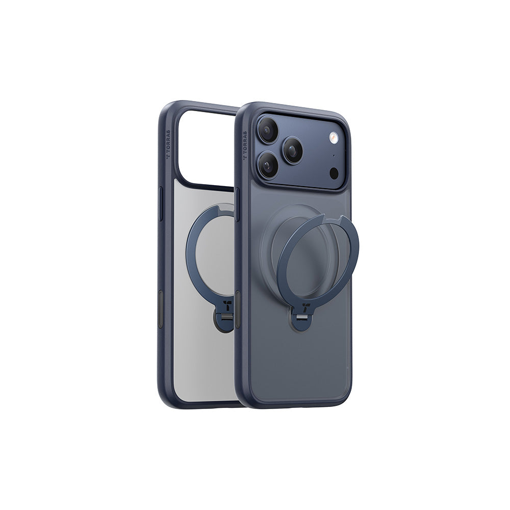 Ostand Spin Magnetic 相機按鍵旋轉支架防摔手機殼 iPhone 17系列