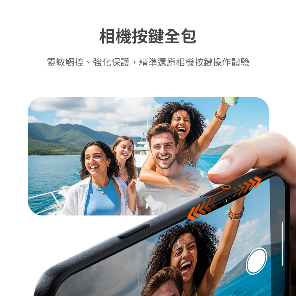 Ostand Spin Magnetic 相機按鍵旋轉支架防摔手機殼 iPhone 17系列