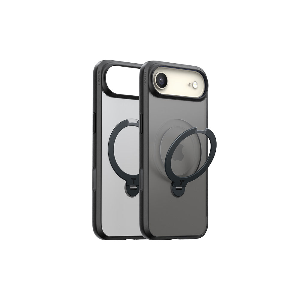 Ostand Spin Magnetic 相機按鍵旋轉支架防摔手機殼 iPhone 17系列