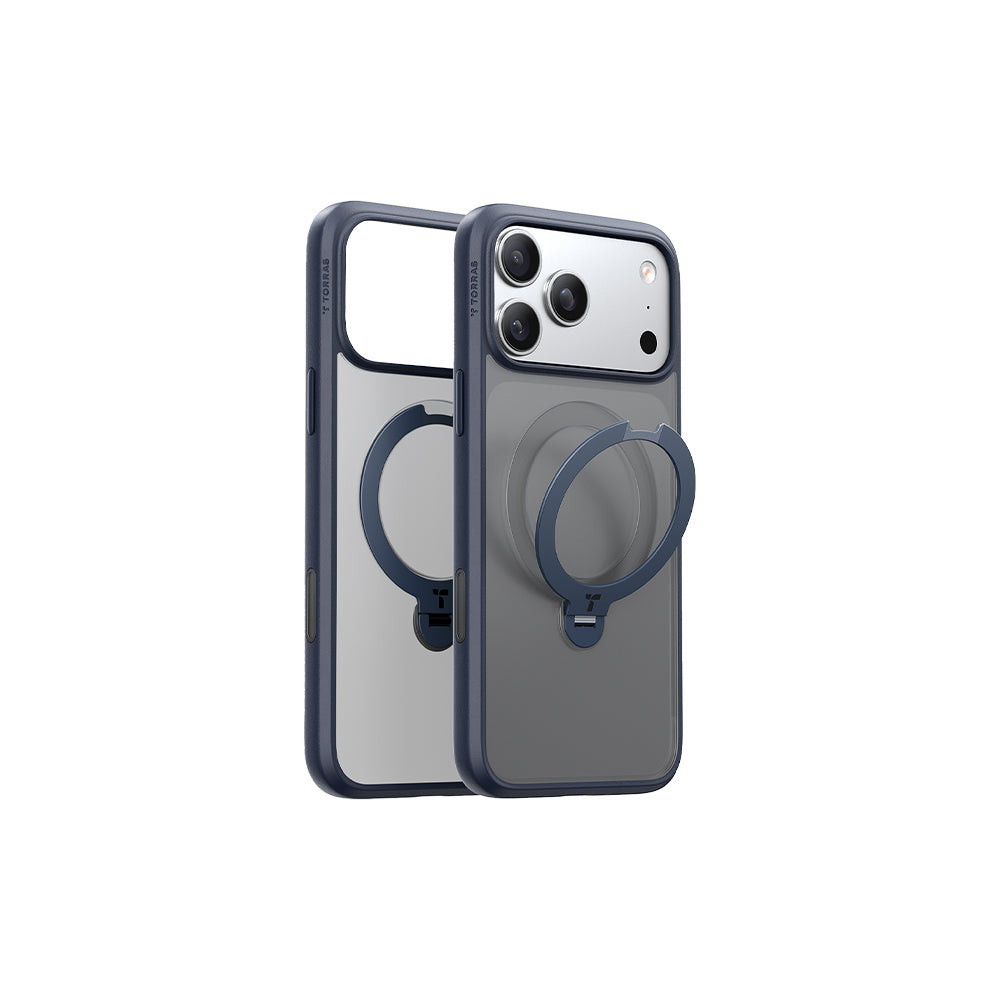 Ostand Spin Magnetic 相機按鍵旋轉支架防摔手機殼 iPhone 17系列