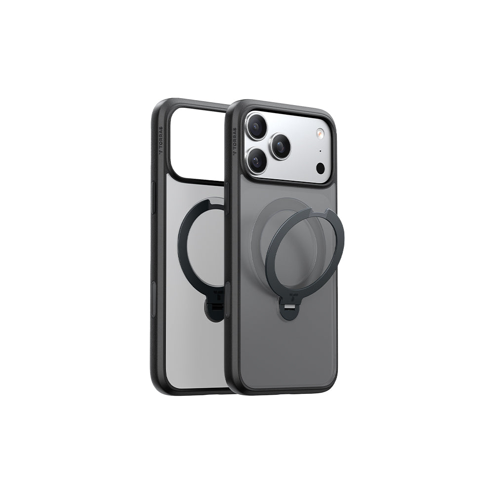 Ostand Spin Magnetic 相機按鍵旋轉支架防摔手機殼 iPhone 17系列
