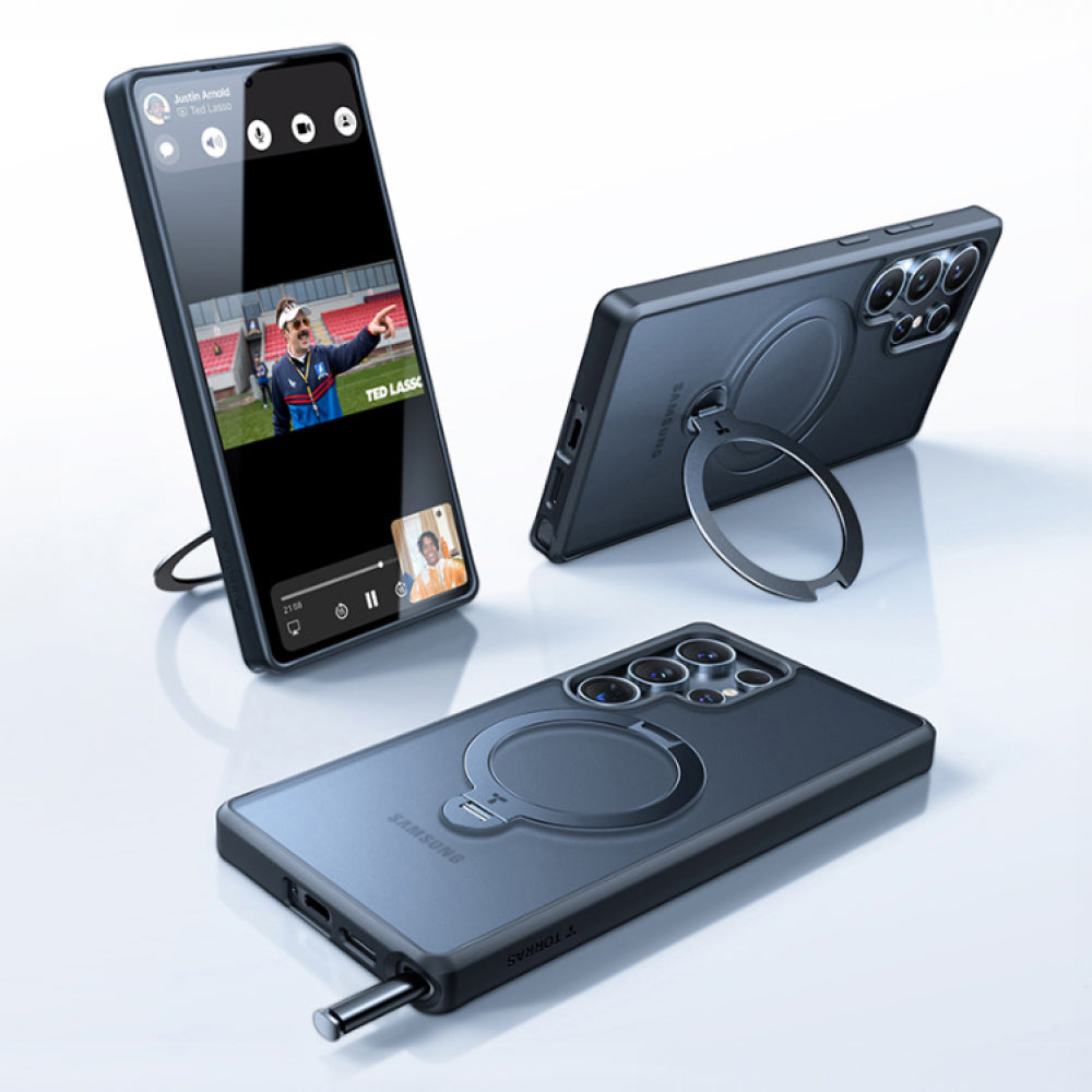 Ostand Spin MagSafe 磁吸旋轉支架防摔手機殼 Samsung Galaxy S25 系列