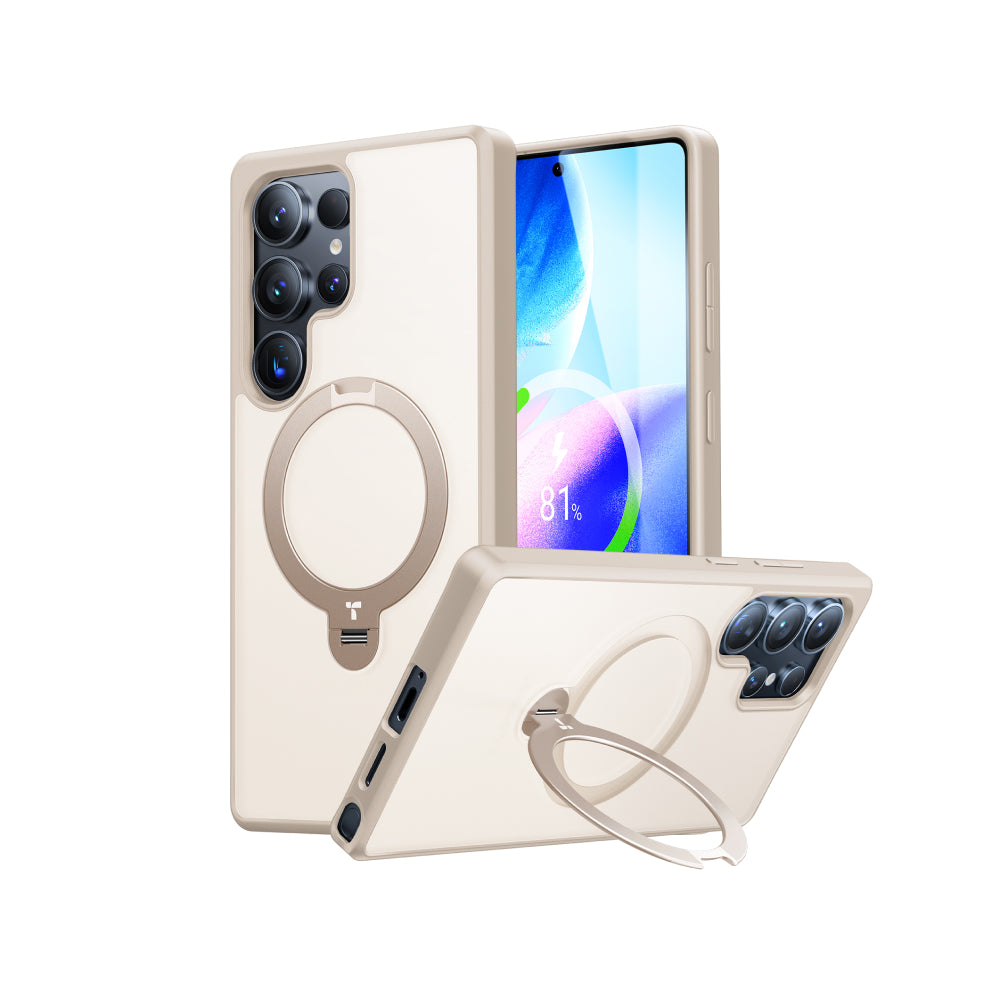 Ostand Spin MagSafe 磁吸旋轉支架防摔手機殼 Samsung Galaxy S25 系列