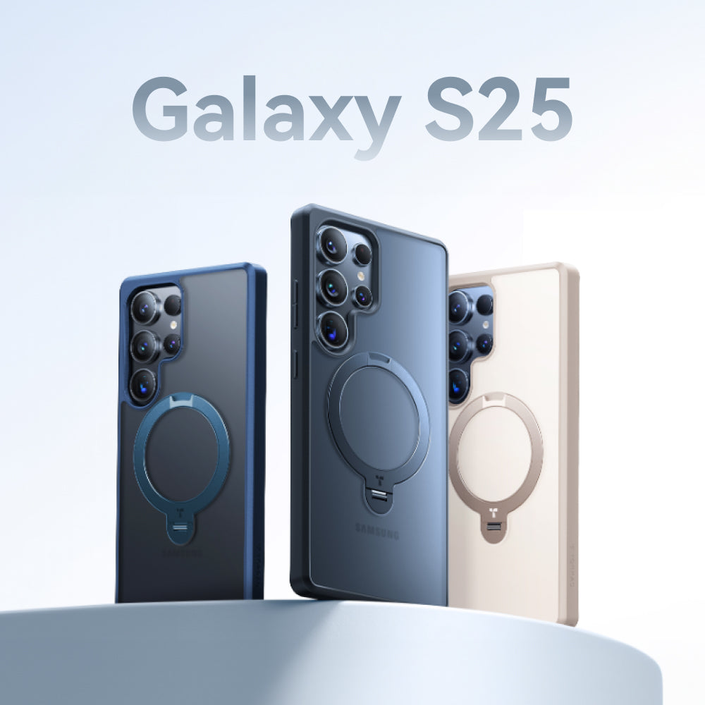 Ostand Spin MagSafe 磁吸旋轉支架防摔手機殼 Samsung Galaxy S25 系列