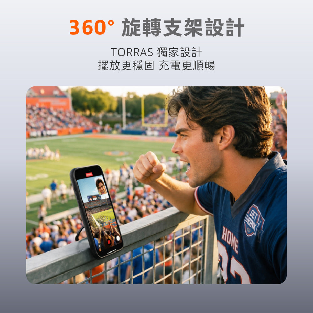 Ostand O3 Fitness 防滑360度 旋轉支架手機殼 iPhone 18 Pro 系列