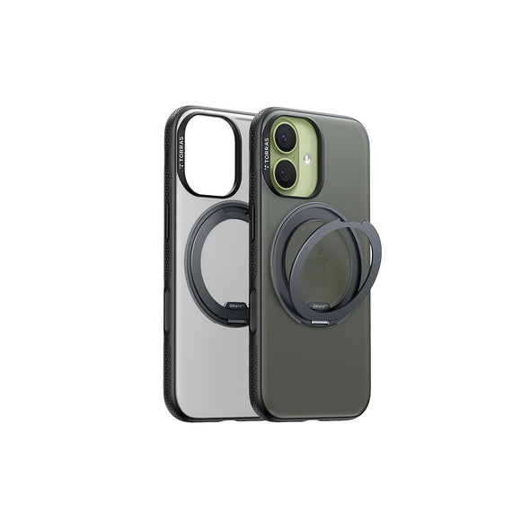 Ostand R Fitness Magnetic 相機按鍵旋轉支架防摔手機殼 iPhone 17系列