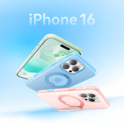 Ostand R Fitness 相機按鍵 MagSafe 旋轉支架防摔手機殼 iPhone 16 系列