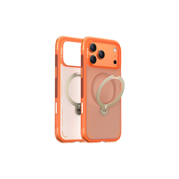 Ostand Spin Air Magnetic 相機按鍵旋轉支架氣囊防摔手機殼 iPhone 17系列