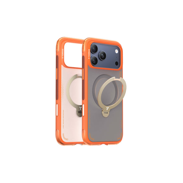 Ostand Spin Air Magnetic 相機按鍵旋轉支架氣囊防摔手機殼 iPhone 17系列