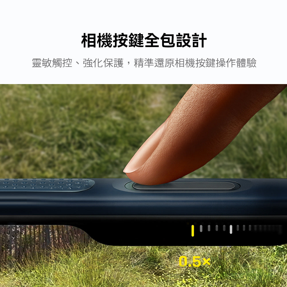 Ostand Spin Air Magnetic 相機按鍵旋轉支架氣囊防摔手機殼 iPhone 17系列