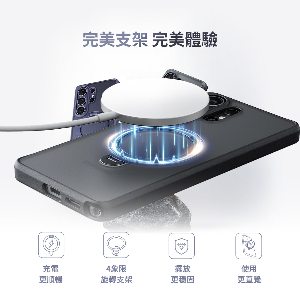 Ostand Spin 旋轉支架防摔手機殼 Samsung Galaxy S26系列