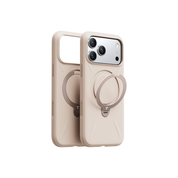 Ostand Spin Silicone Magnetic 相機按鍵旋轉支架矽膠防摔手機殼 iPhone 17系列