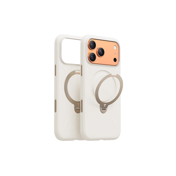 Ostand Spin Silicone Magnetic 相機按鍵旋轉支架矽膠防摔手機殼 iPhone 17系列