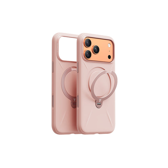 Ostand Spin Silicone Magnetic 相機按鍵旋轉支架矽膠防摔手機殼 iPhone 17系列