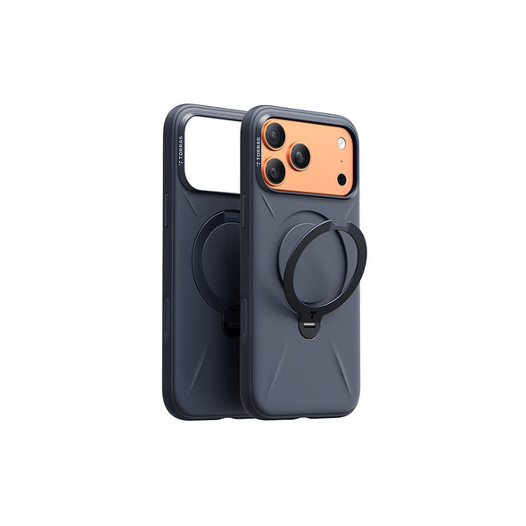 Ostand Spin Silicone Magnetic 相機按鍵旋轉支架矽膠防摔手機殼 iPhone 17系列