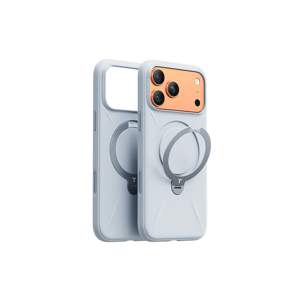 Ostand Spin Silicone Magnetic 相機按鍵旋轉支架矽膠防摔手機殼 iPhone 17系列
