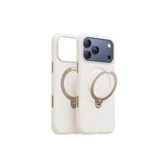 Ostand Spin Silicone Magnetic 相機按鍵旋轉支架矽膠防摔手機殼 iPhone 17系列