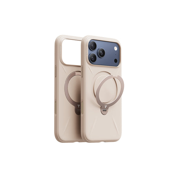 Ostand Spin Silicone Magnetic 相機按鍵旋轉支架矽膠防摔手機殼 iPhone 17系列