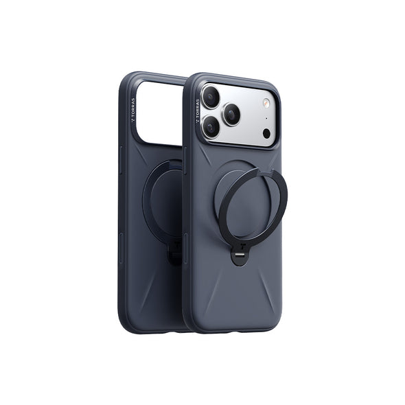 Ostand Spin Silicone Magnetic 相機按鍵旋轉支架矽膠防摔手機殼 iPhone 17系列