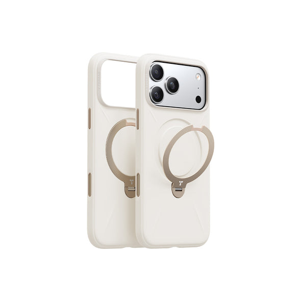 Ostand Spin Silicone Magnetic 相機按鍵旋轉支架矽膠防摔手機殼 iPhone 17系列