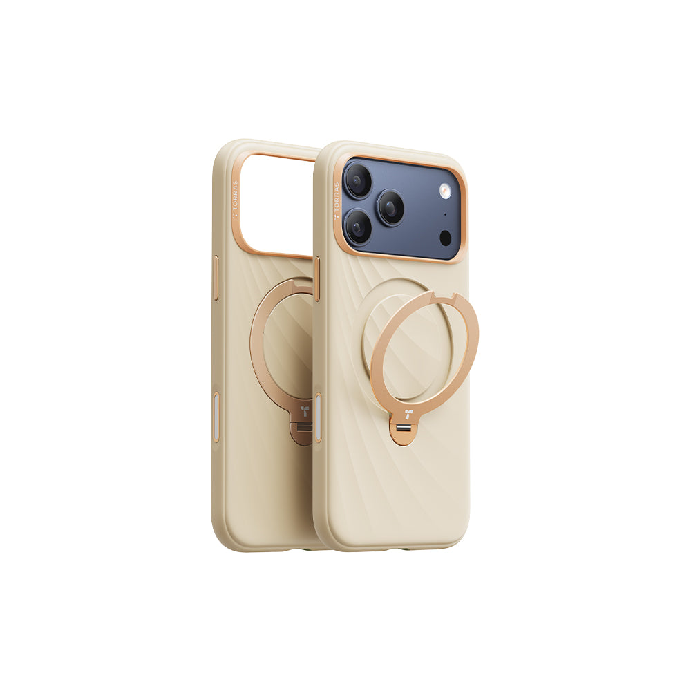 Ostand Spin Silicone Magnetic 相機按鍵旋轉支架矽膠防摔手機殼 iPhone 17系列