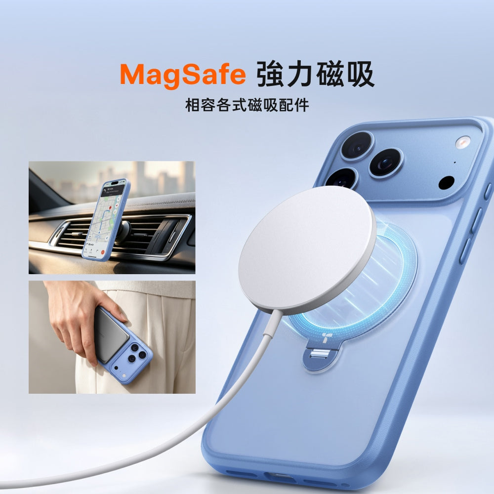 Ostand Q3 Spin 經典四象限 旋轉支架手機殼 iPhone 18 Pro 系列