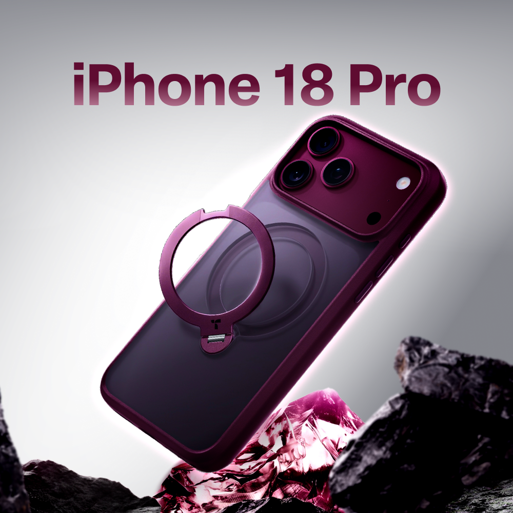 Ostand Q3 Spin 經典四象限 旋轉支架手機殼 iPhone 18 Pro 系列